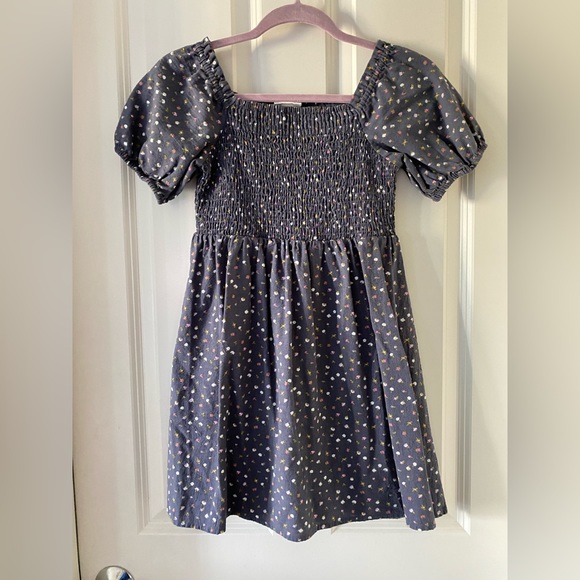 🌸3/$30🌸 Cat and Jack Girls’ Puff Sleeve Floral Smocked Mini Dress 🩵 - Picture 3 of 3